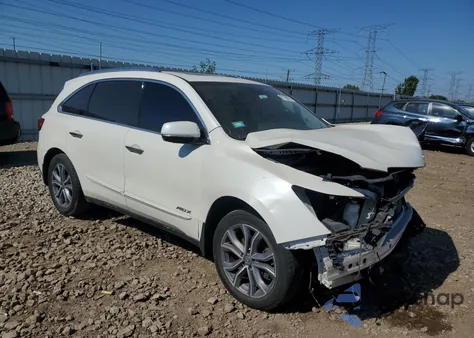 2014 Acura Mdx из США, поврежденный, VIN 5FRYD4H24EB010526